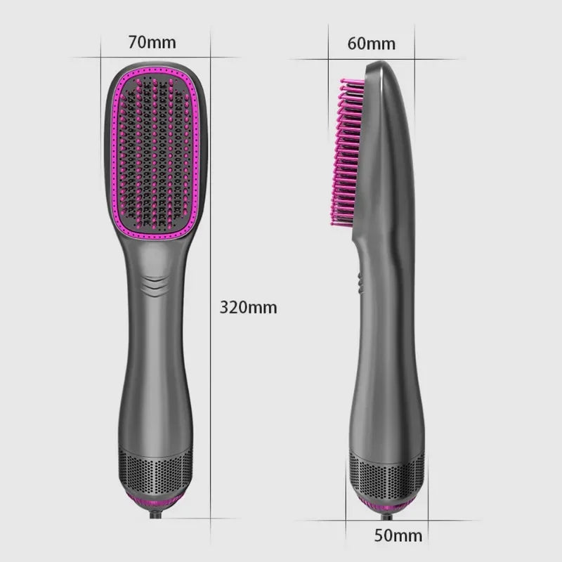 Electric Hair Dryer Paddle Brush – 1200W, 3 Heat Settings – image 4