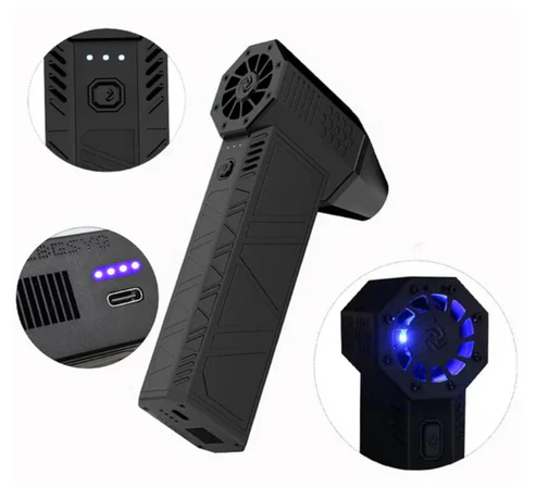 Super Power Turbo Jet Fan – Rechargeable Blower, 3 Speeds – image 6