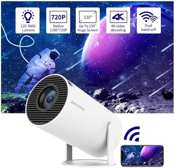 2-in-1 Game Projector – Wireless Controllers, Built-in Games – image 5