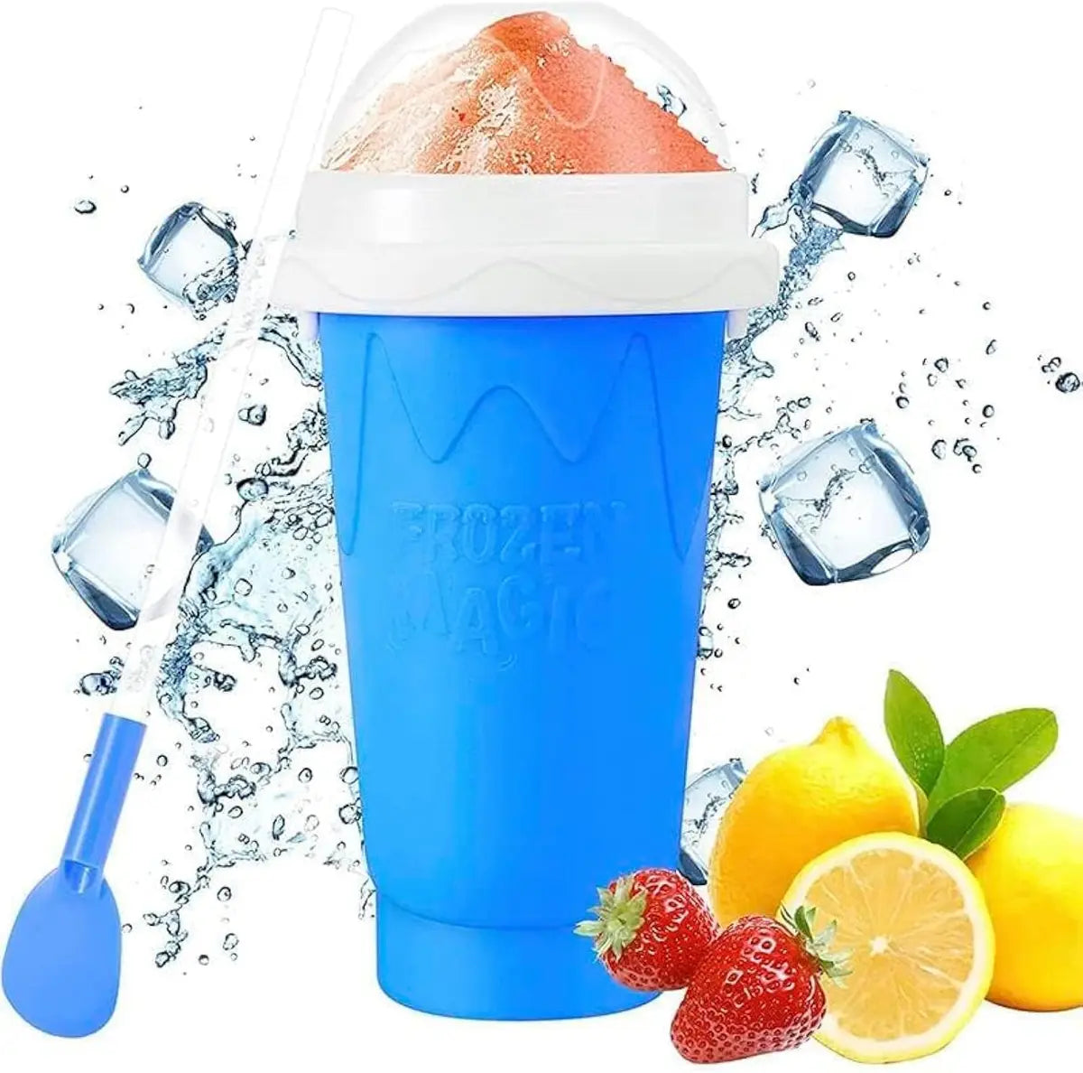 Mini Home Popcorn Maker With Free Slushy Maker