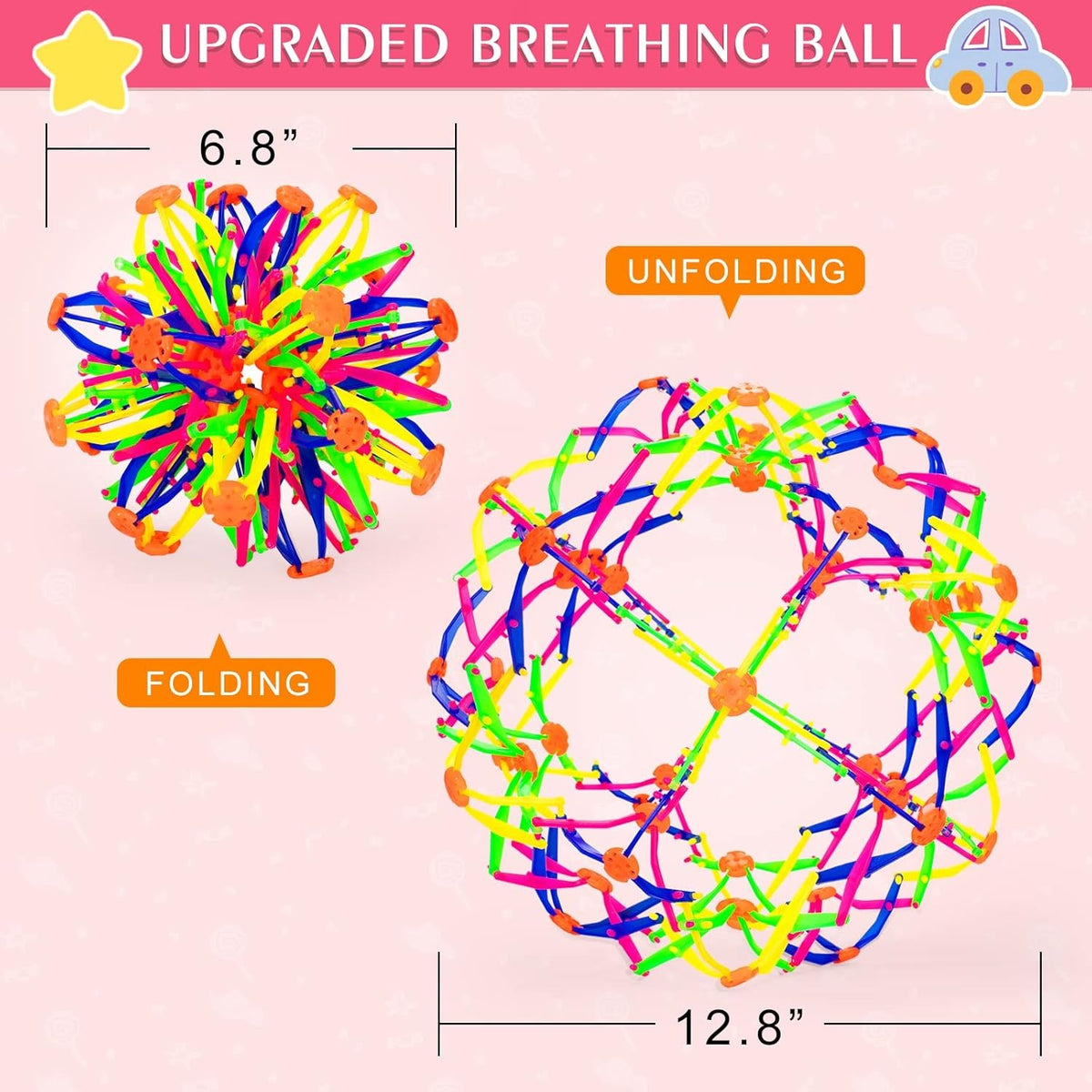 Expandable Breathing Ball – Sensory Fidget Toy – image 5