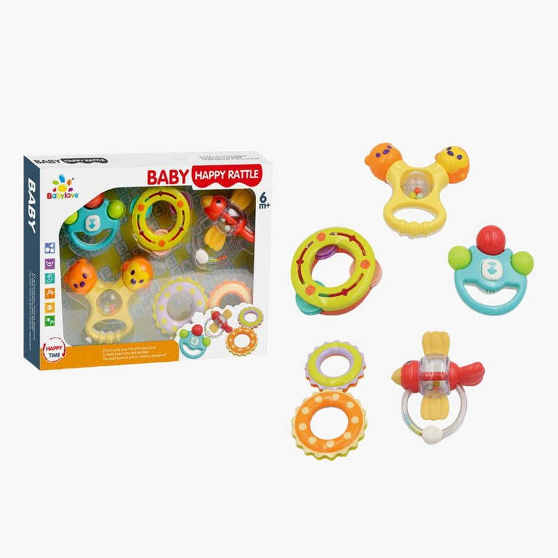 Baby Rattles and Teethers Set – image 1