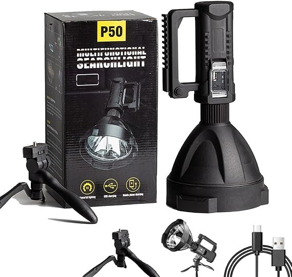 W5120 Rechargeable LED Flashlight – XHP Beads, 4 Modes – image 5