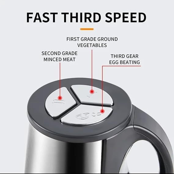 Food chopper controls