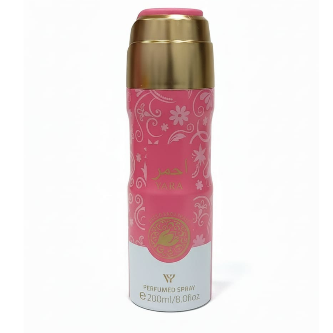 Lattafa Yara Ahmar Perfumed Deodorant Spray – 200ml – image 1