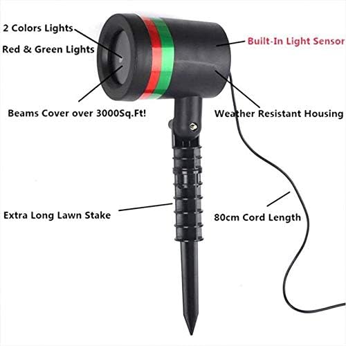 Outdoor Laser Projector – packaging and contents