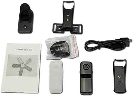 Mini DV Camera Voice Recorder – packaging and contents