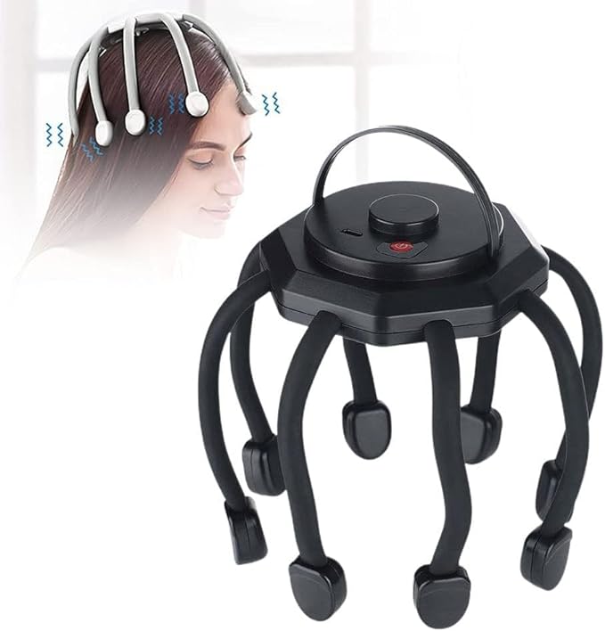 360 Ultra Head Massager – packaging and contents