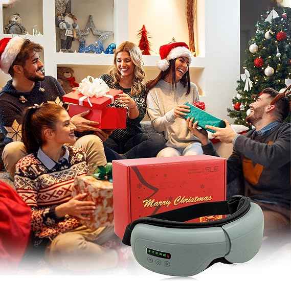 Electric Smart Eye Massager – packaging and contents
