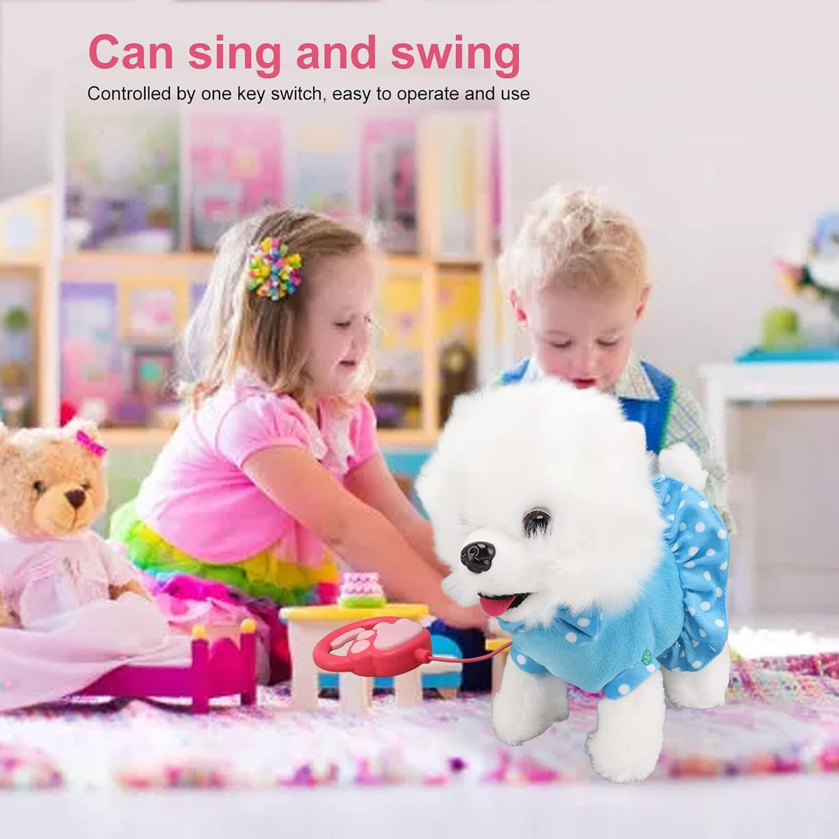 Stuffed Dog Walking Toy