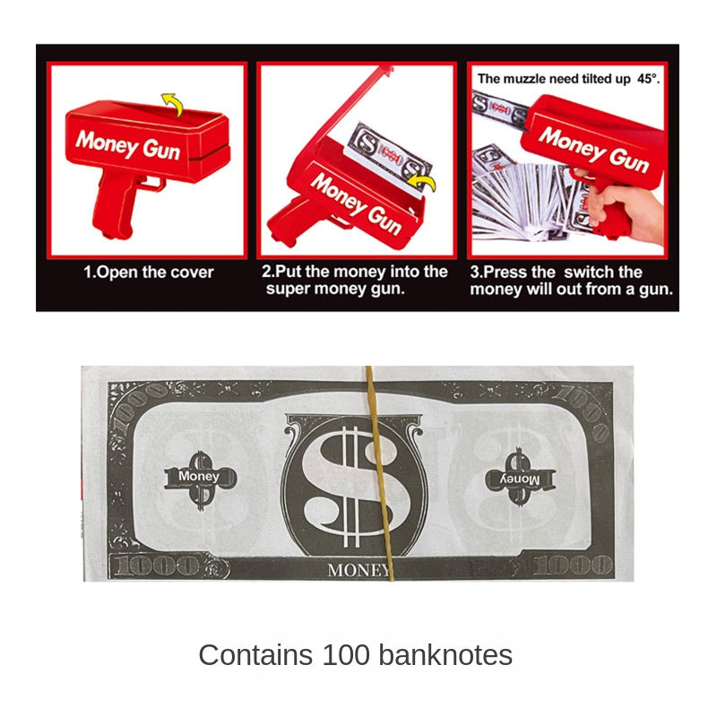 Super Money Gun – detail view