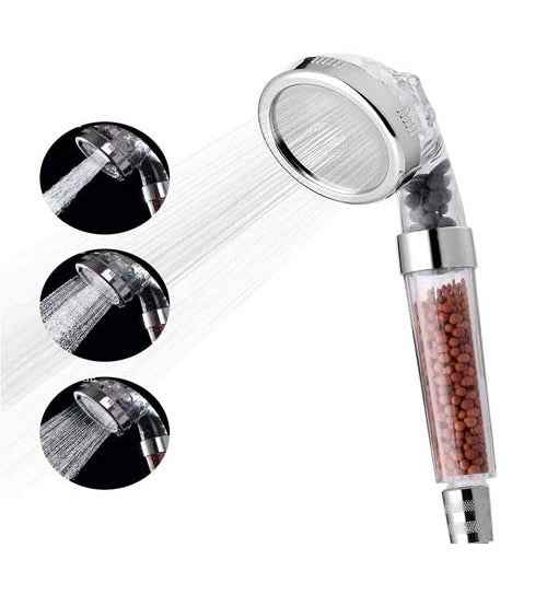 Ionic Power Shower Head – detail view