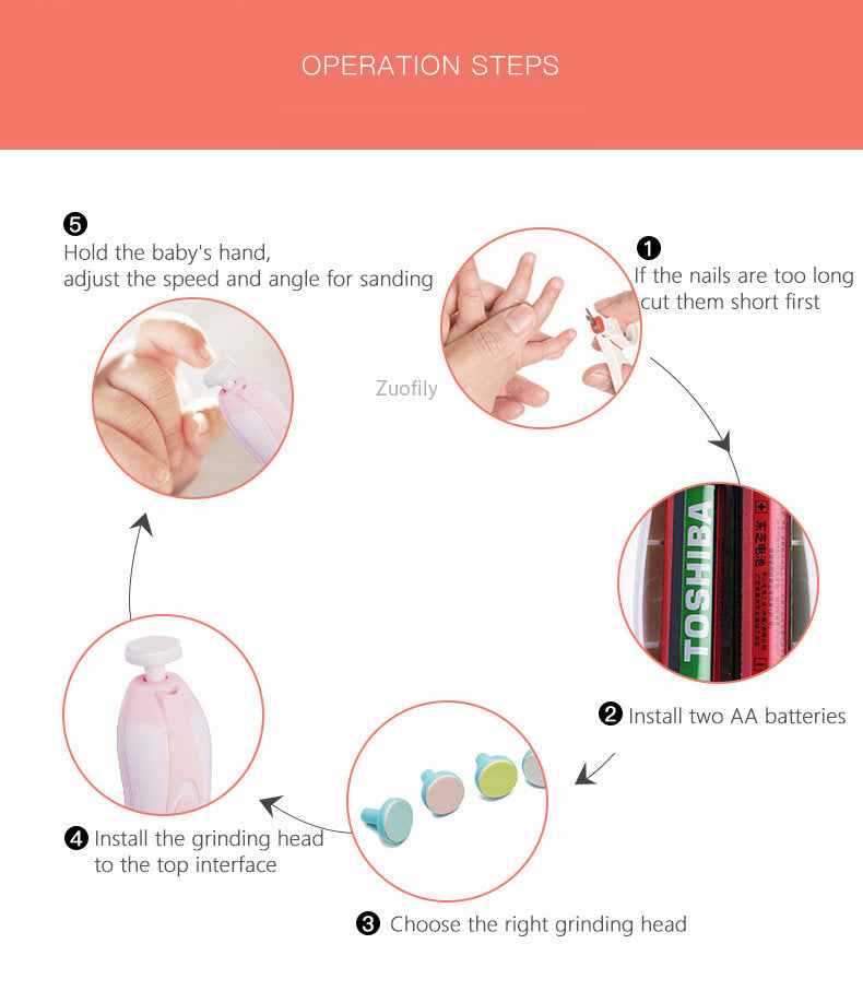 Baby Nail Trimmer – side view 2