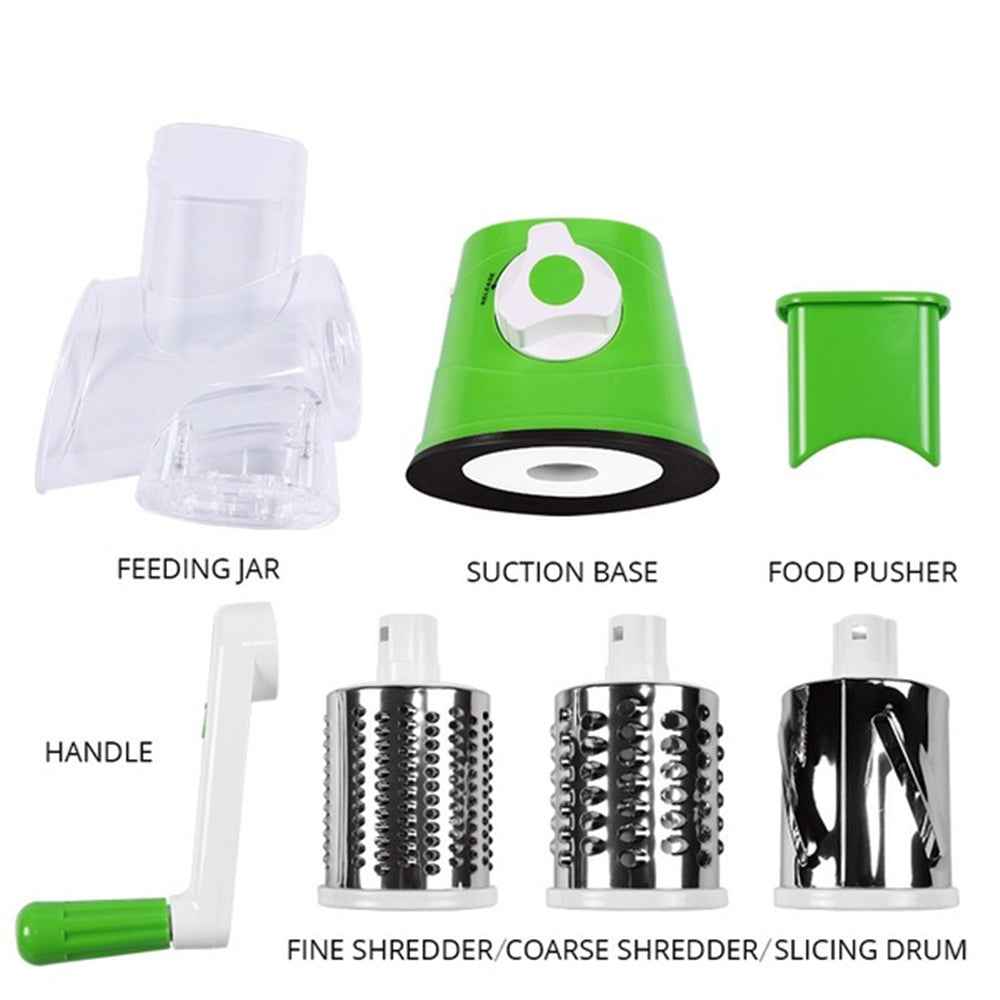 Table Top Drum Grater – alternate angle