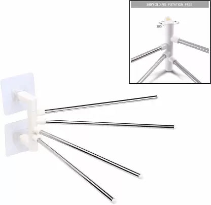4-Bar Towel Rack – in use