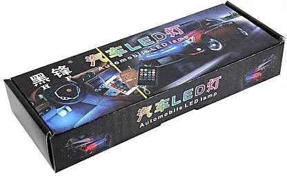 RGB Car Interior Neon Lights – in use