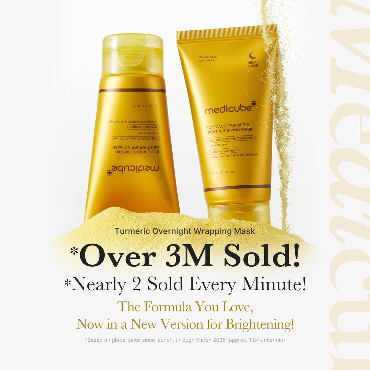 Medicube Kojic Acid Turmeric Overnight Wrapping Mask – image 6