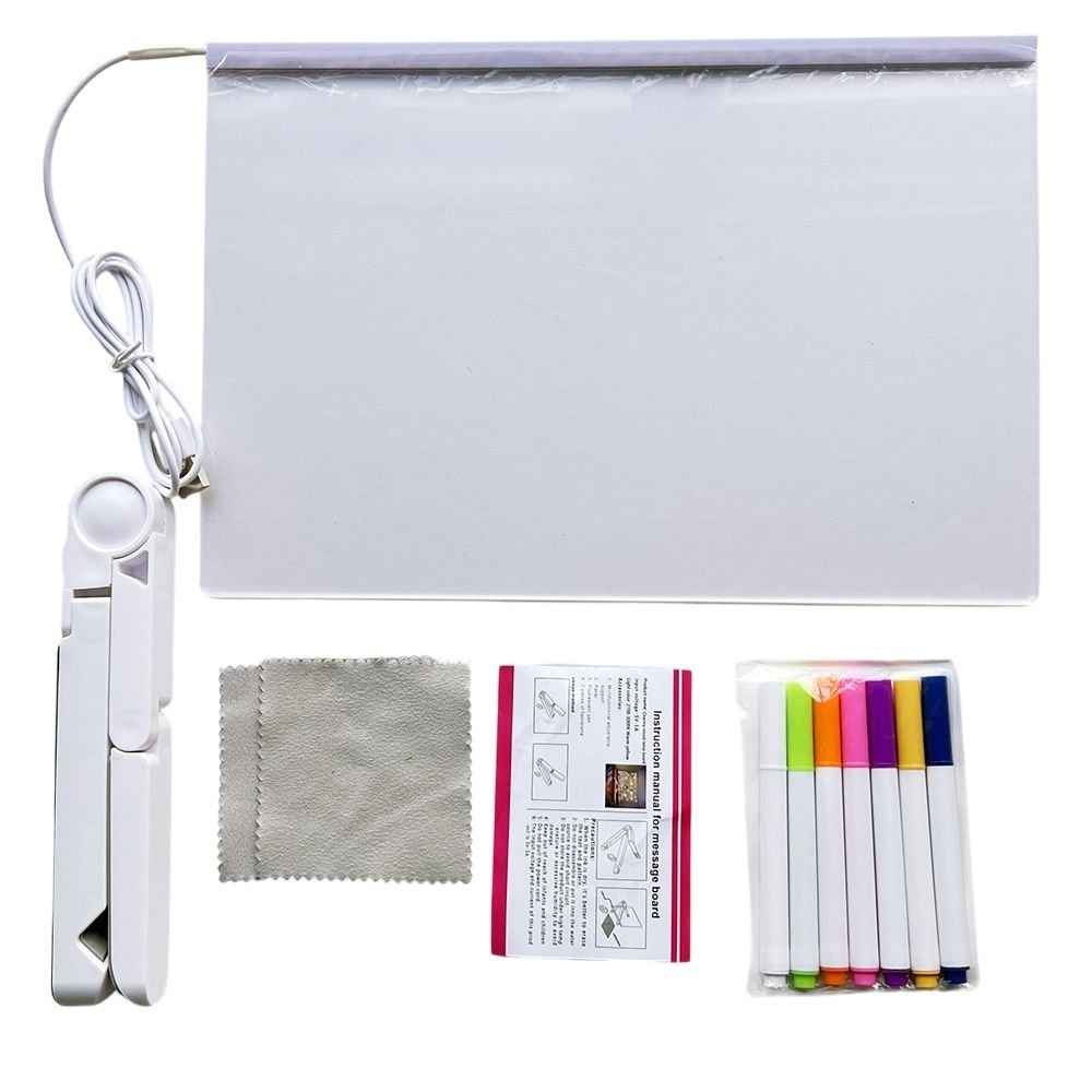 LED Tracing Light Pad Drawing Board – 30 × 20 cm