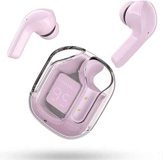 T6 Crystal Wireless Earphones - Sayef