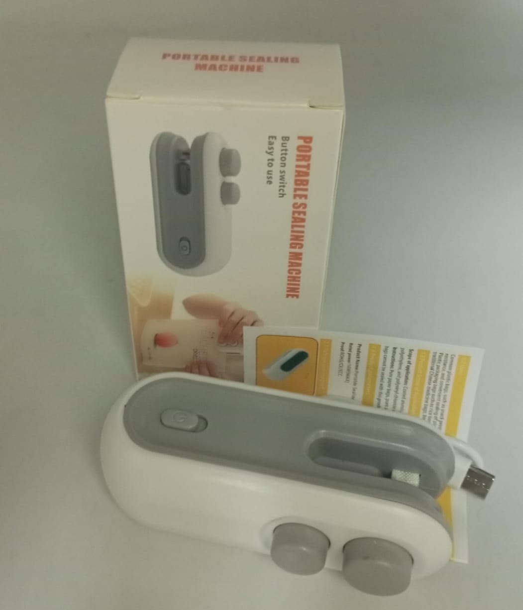 Portable Mini Heat Sealer – USB Rechargeable Bag Sealer