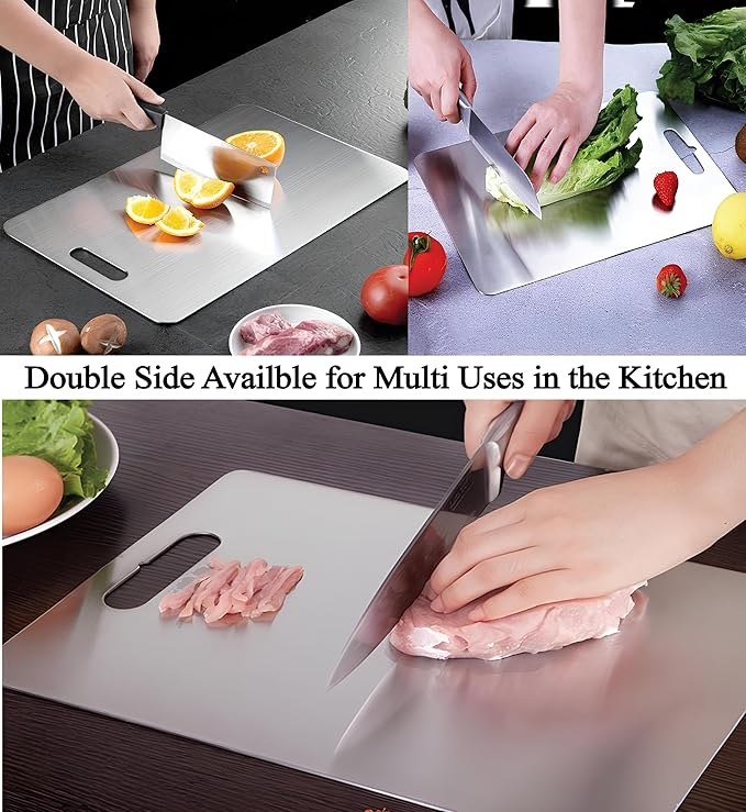Titanium Chopping Board – packaging and contents