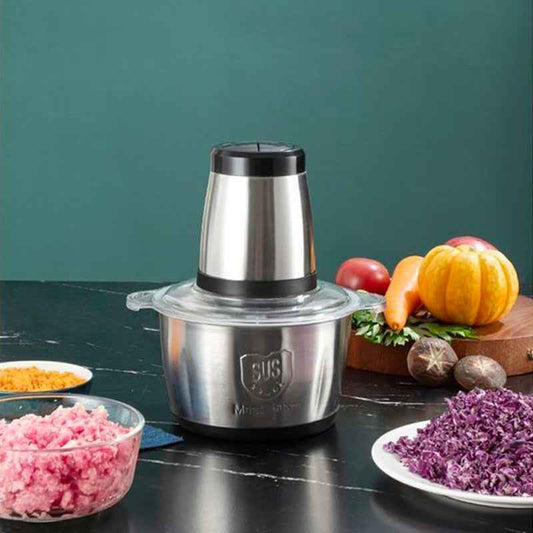 Multifunction food processor chopper for meal prep