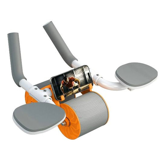 Automatic rebound ab roller for home workouts
