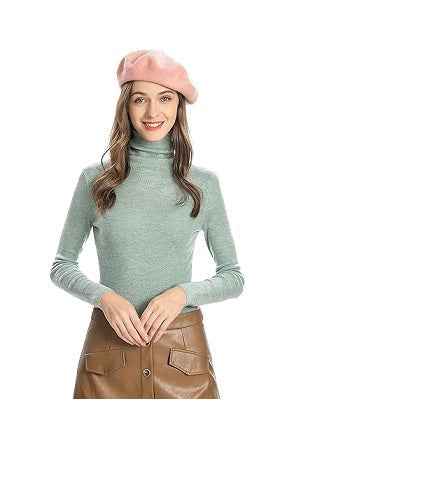 Autumn and winter wool beret
