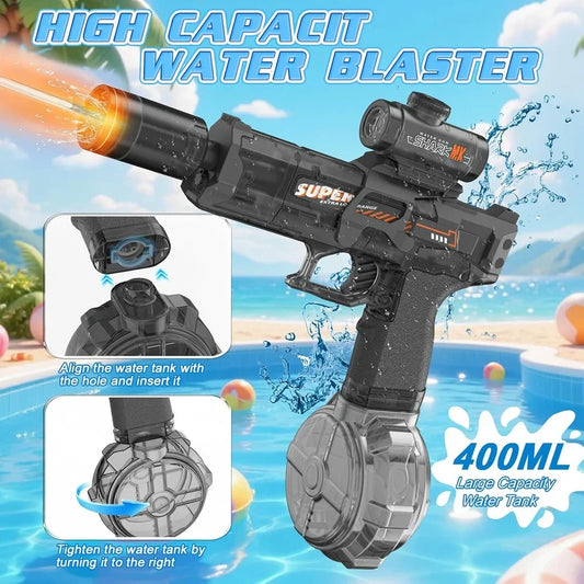 Electric water gun for kids outdoor play