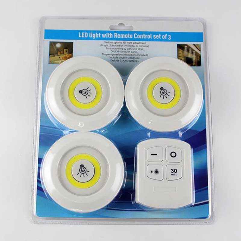 LED Light With Remote Control – side view