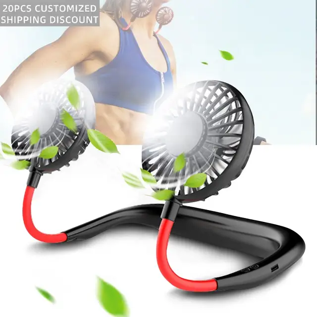 Cool breeze Neckflow Fan – detail view