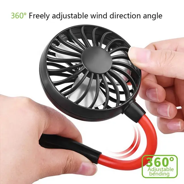 Cool breeze Neckflow Fan – close-up