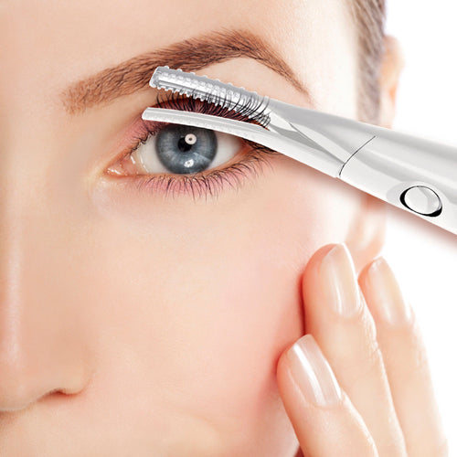 Heated Eyelash Curler – Rechargeable, 3 Heat Settings – image 1