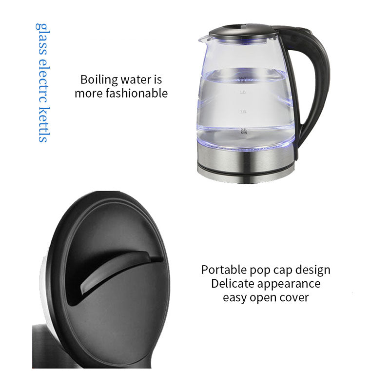 2 L glass electric kettle
