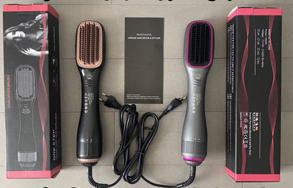 Electric Hair Dryer Paddle Brush – 1200W, 3 Heat Settings – image 2