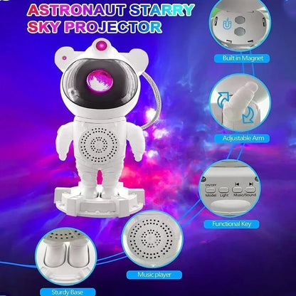 Astronaut galaxy projector