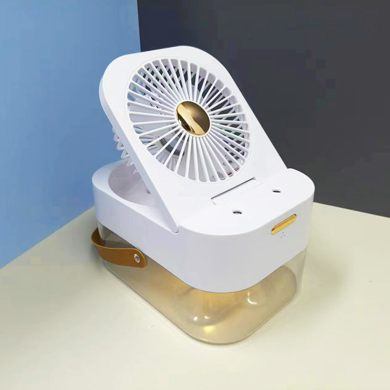 Mini cooling fan mist