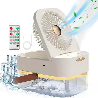 Mini cooling fan water tank