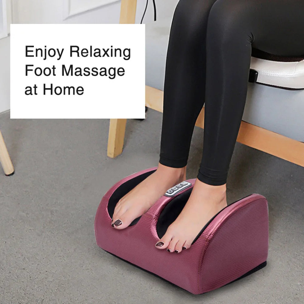 Electric Shiatsu Foot Massager with Heat – 12 Massage Balls – image 4