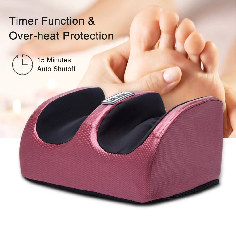 Electric Shiatsu Foot Massager with Heat – 12 Massage Balls – image 5