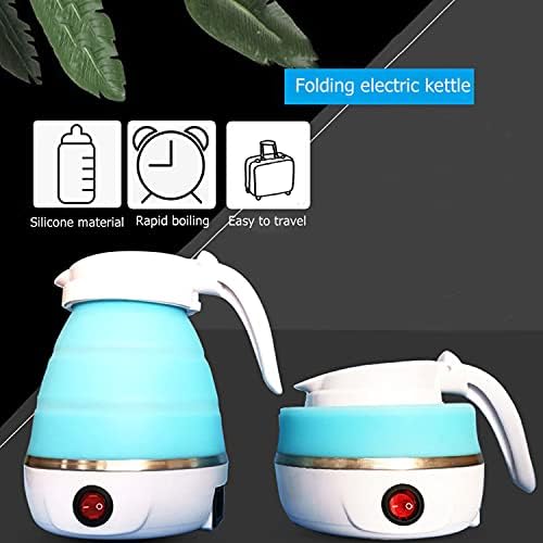 Foldable Silicone Electric Kettle – 800W Travel Kettle – image 1