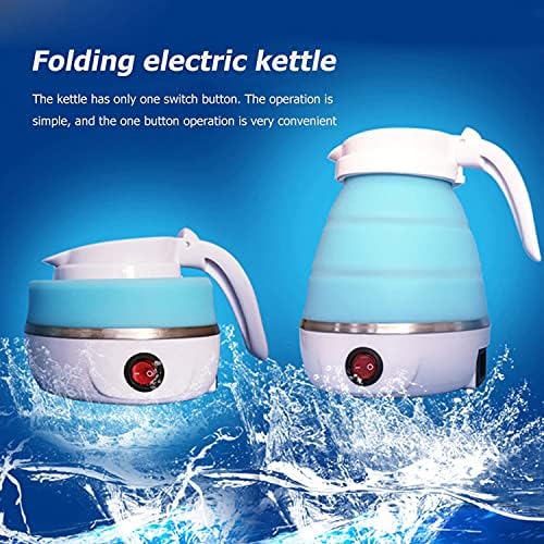 Foldable Silicone Electric Kettle – 800W Travel Kettle – image 4
