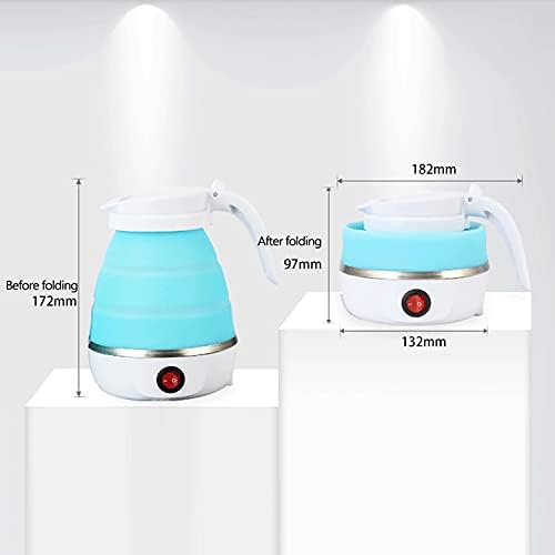 Foldable Silicone Electric Kettle – 800W Travel Kettle – image 3