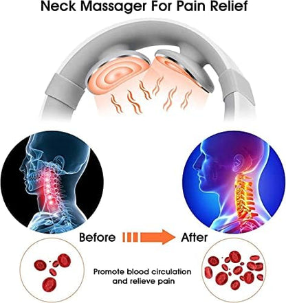 Smart Neck Massager with Heat – 6 Modes, 15 Intensity Levels – image 3