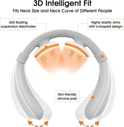 Smart Neck Massager with Heat – 6 Modes, 15 Intensity Levels – image 2