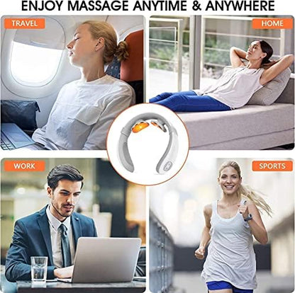 Smart Neck Massager with Heat – 6 Modes, 15 Intensity Levels – image 1