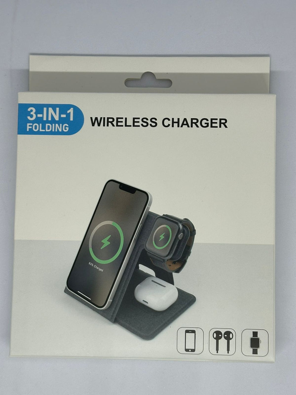 3-in-1 Folding Wireless Charger