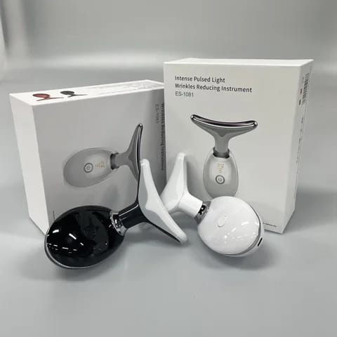LED Facial and Neck Massager – Rechargeable Vibration Beauty Device – image 6
