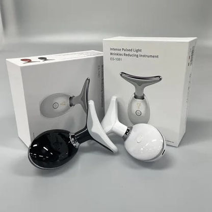 LED Facial and Neck Massager – Rechargeable Vibration Beauty Device – image 6