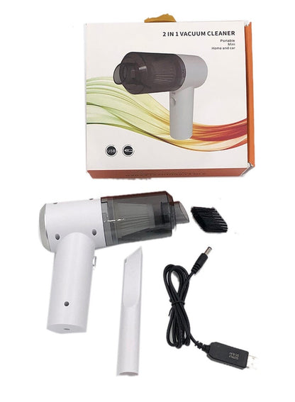 2-in-1 Handheld Car Vacuum Cleaner – 12V Car Socket – image 1